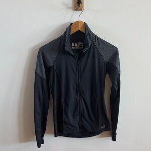 New Balance Women's Black and Gray Jacket